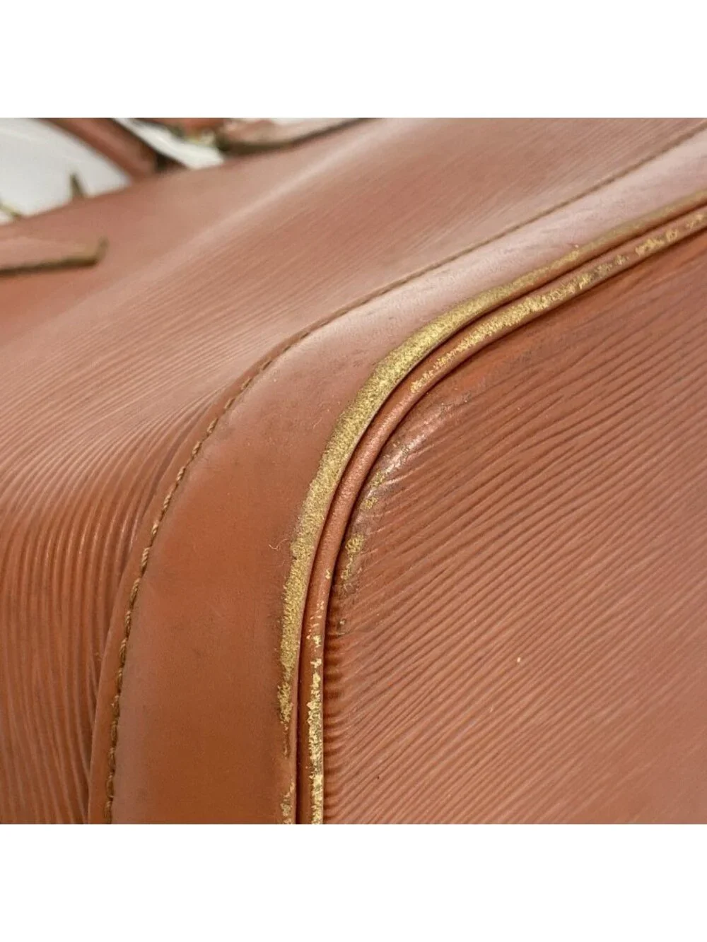 Louis Vuitton Handbag Epi Alma Kenya Brown